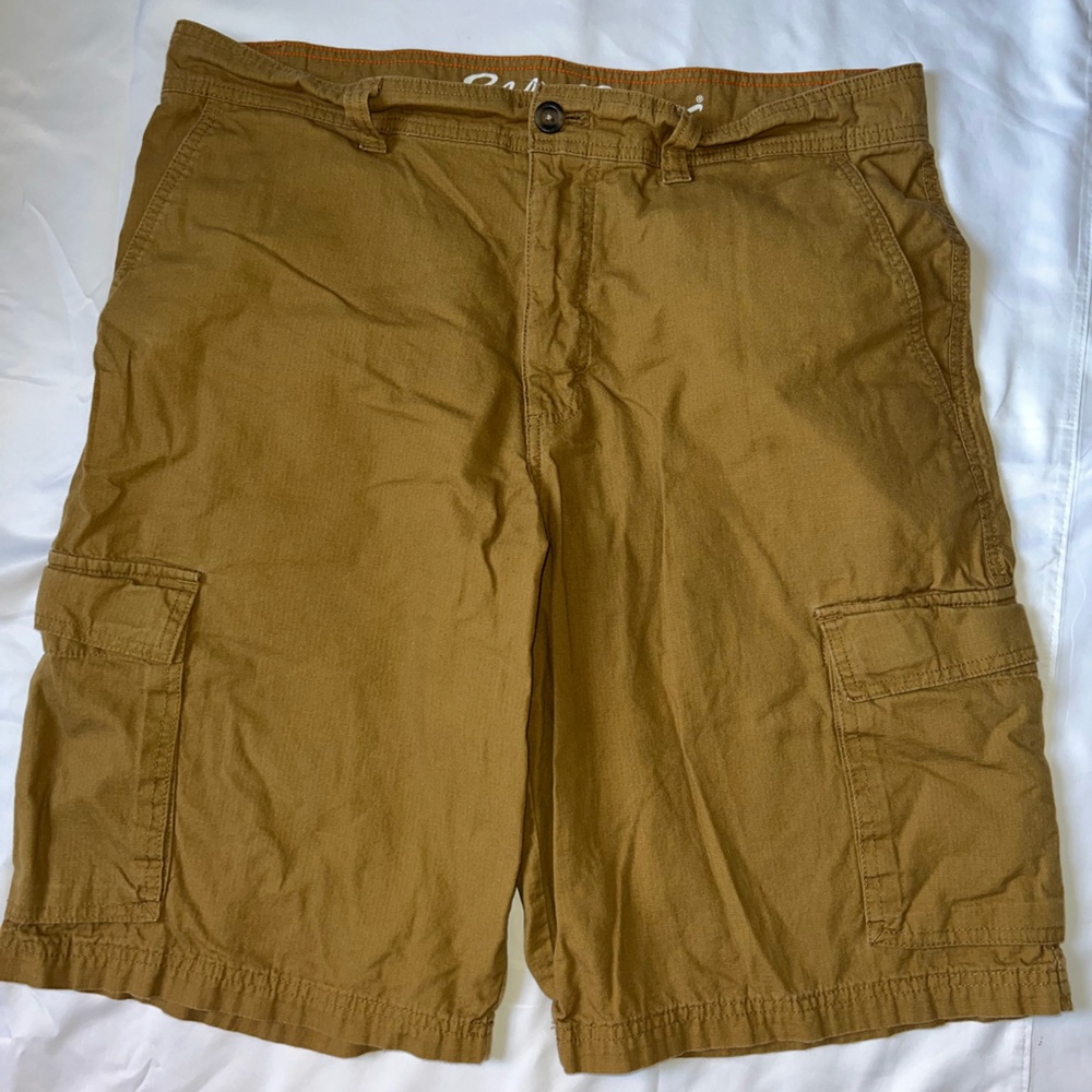 Eddie Bauer Men's Brown Cargo Shorts